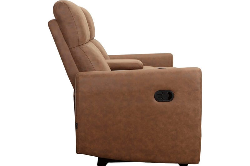 Recliner Dacoulas Kognac, Cowboy PU/tre - Kognac, Cowboy PU/tre - Møbler - Stoler & lenestoler - Lenestoler - Recliner & kinostol