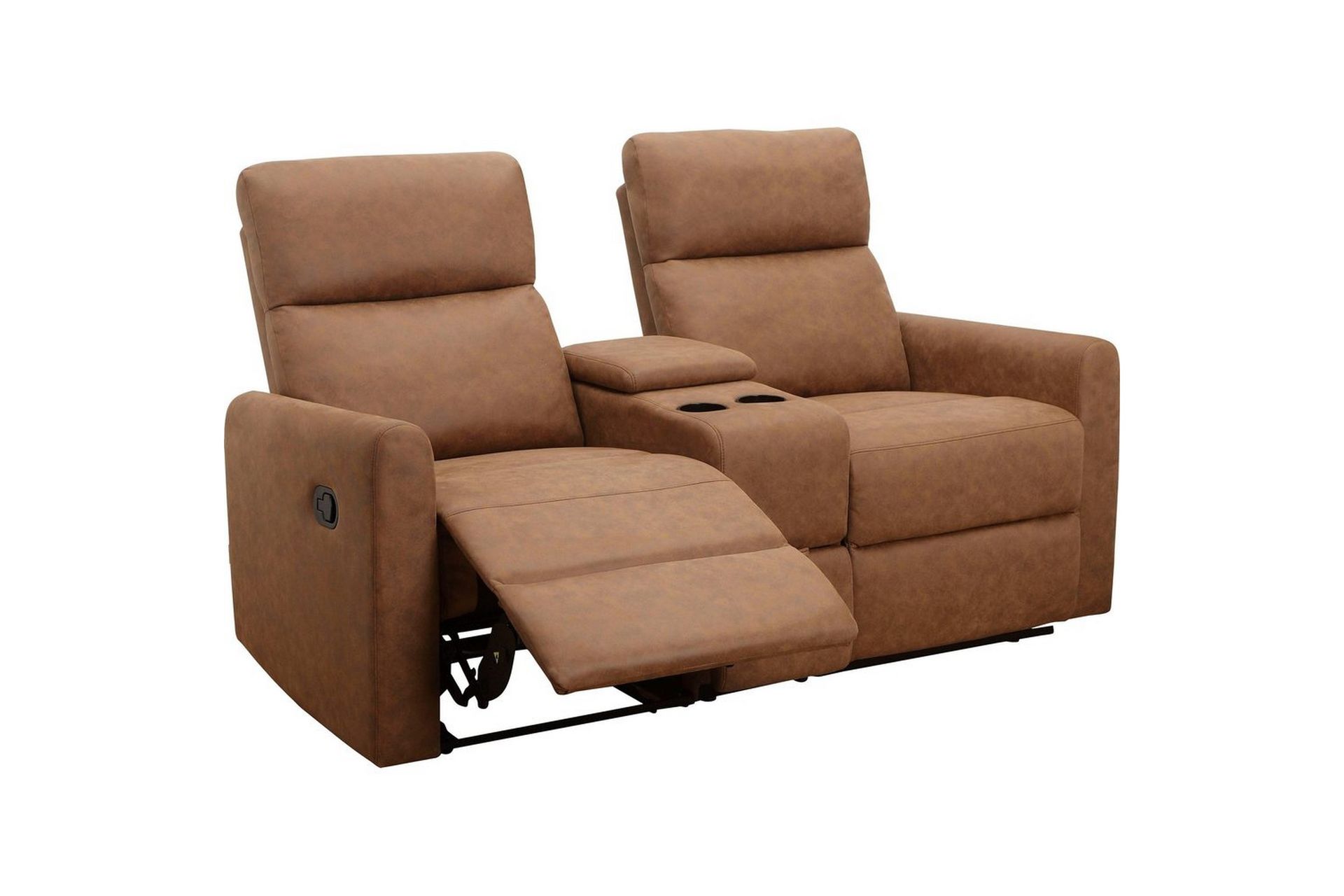 Recliner Dacoulas Kognac, Cowboy PU/tre - Kognac, Cowboy PU/tre - Møbler - Stoler & lenestoler - Lenestoler - Recliner & kinostol