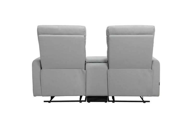 Recliner Dacoulas Lys grå, PU/tre - Lys grå, PU/tre - Møbler - Stoler & lenestoler - Lenestoler - Recliner & kinostol