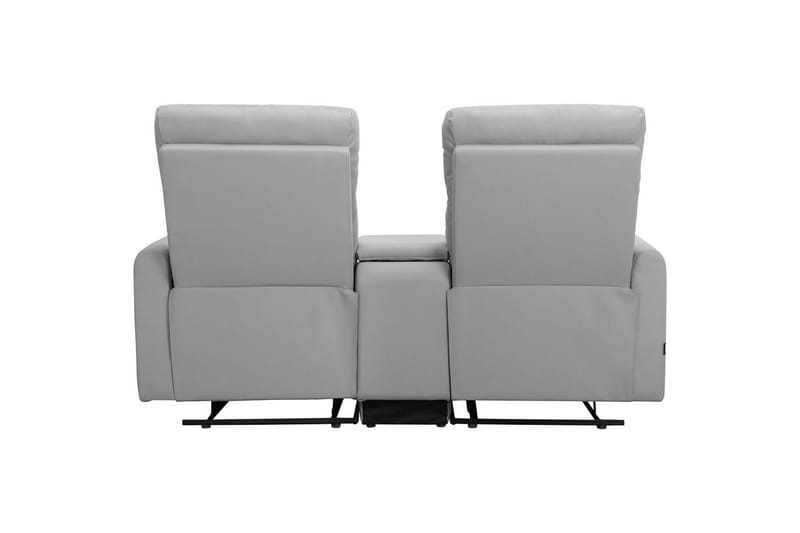 Recliner Dacoulas Lys gr å, PU/tre - Lys grå, PU/tre - Møbler - Stoler & lenestoler - Lenestoler - Recliner & kinostol