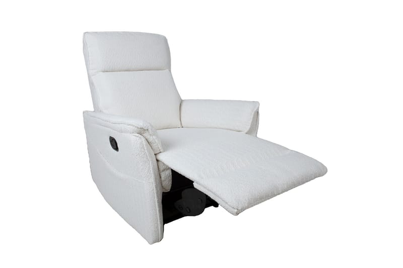 Gerry Reclinerlenestol Hvit - Møbler - Stoler & lenestoler - Lenestoler - Recliner & kinostol