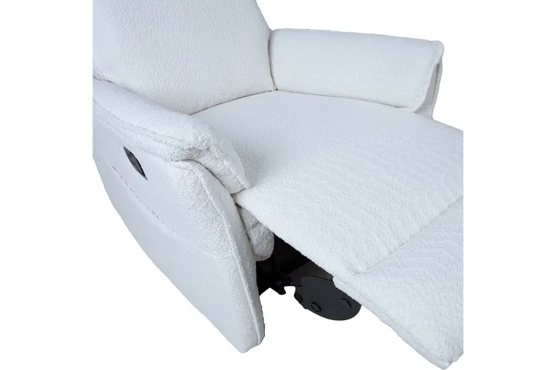 Gerry Reclinerlenestol Hvit - Møbler - Stoler & lenestoler - Lenestoler - Recliner & kinostol