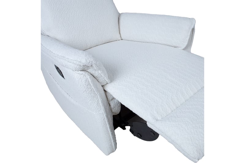 Gerry Reclinerlenestol Hvit - Møbler - Stoler & lenestoler - Lenestoler - Recliner & kinostol