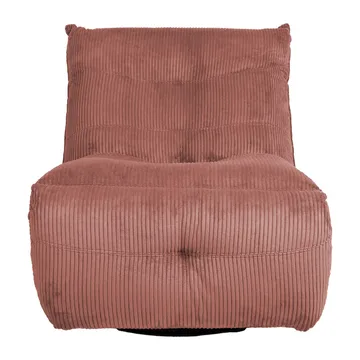 Recliner hvilestol Selor med manuell mekanisme - rosa - Møbler - Stoler & lenestoler - Lenestoler - Lenestol med fotskammel