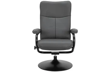 Recliner Istad Grå - Grå - Møbler - Stoler & lenestoler - Lenestoler - Lenestol skinn
