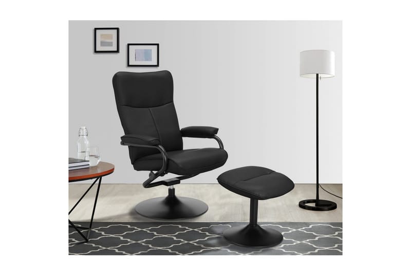 Recliner Istad Svart - Svart - Møbler - Stoler & lenestoler - Lenestoler - Recliner & kinostol