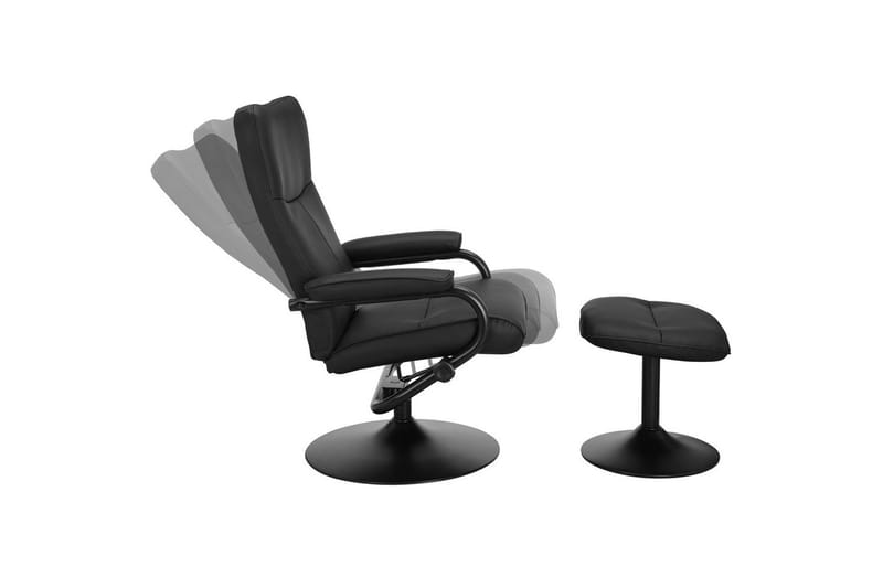 Recliner Istad Svart - Svart - Møbler - Stoler & lenestoler - Lenestoler - Recliner & kinostol