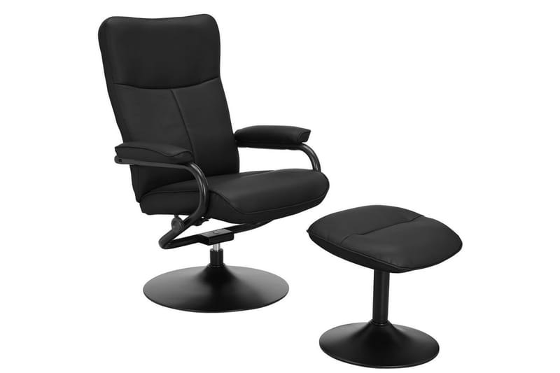 Recliner Istad Svart - Svart - Møbler - Stoler & lenestoler - Lenestoler - Liggestol