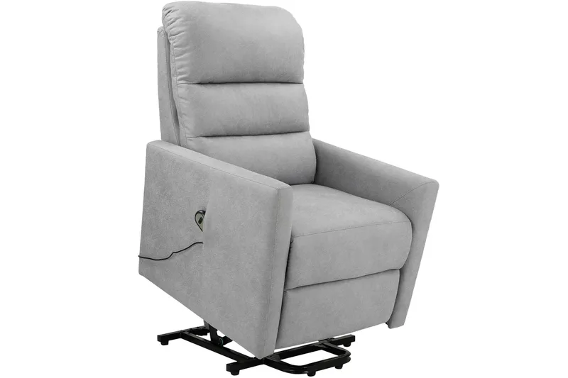 Junnosuke Reclinerlenestol - Lys grå - Møbler - Stoler & lenestoler - Lenestoler - Recliner & kinostol