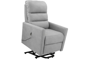 Junnosuke Reclinerlenestol - Lys grå - Møbler - Stoler & lenestoler - Lenestoler - Recliner & kinostol