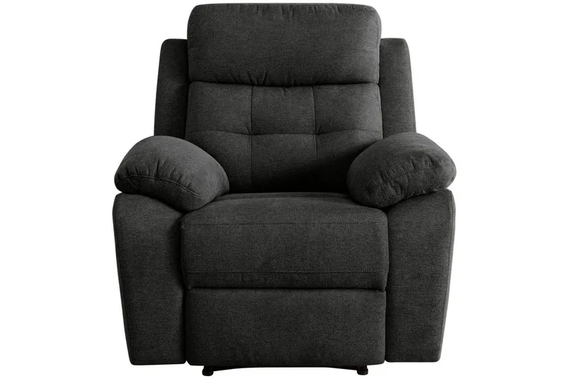 Recliner Lannilis Antrasitt, Stoff/tre/metall, Elektrisk recliner - Antrasitt, Stoff/tre/metall, Elektrisk recliner - Møbler - Stoler & lenestoler - Lenestoler - Recliner & kinostol