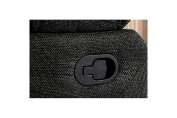 Recliner Lannilis Antrasitt, Stoff/tre/metall, Manuell hvilestol - Antrasitt, Stoff/tre/metall, Manuell hvilestol - Møbler - Stoler & lenestoler - Lenestoler - Recliner & kinostol