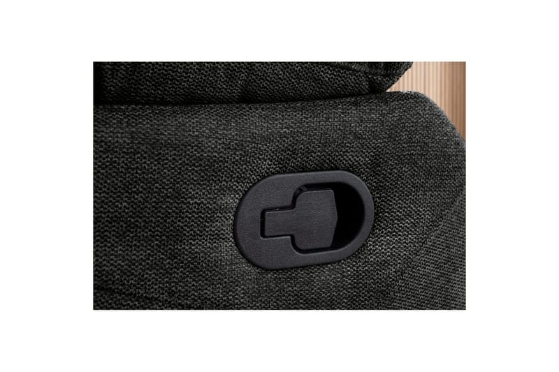 Recliner Lannilis Antrasitt, Stoff/tre/metall, Manuell hvilestol - Antrasitt, Stoff/tre/metall, Manuell hvilestol - Møbler - Stoler & lenestoler - Lenestoler - Recliner & kinostol