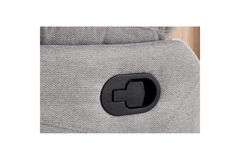 Recliner Lannilis Lys grå, Stoff/tre/metall, Manuell hvilestol - Lys grå, Stoff/tre/metall, Manuell hvilestol - Møbler - Stoler & lenestoler - Lenestoler - Recliner & kinostol