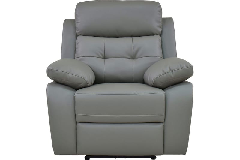 Recliner Lannilis Lys grå, PU/tre/metall, Elektrisk recliner - Lys grå, PU/tre/metall, Elektrisk recliner - Møbler - Stoler & lenestoler - Lenestoler - Recliner & kinostol