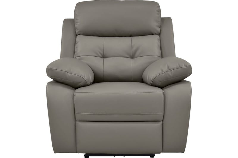 Recliner Lannilis Lys grå, PU/tre/metall, Manuell hvilestol - Lys grå, PU/tre/metall, Manuell hvilestol - Møbler - Stoler & lenestoler - Lenestoler - Recliner & kinostol