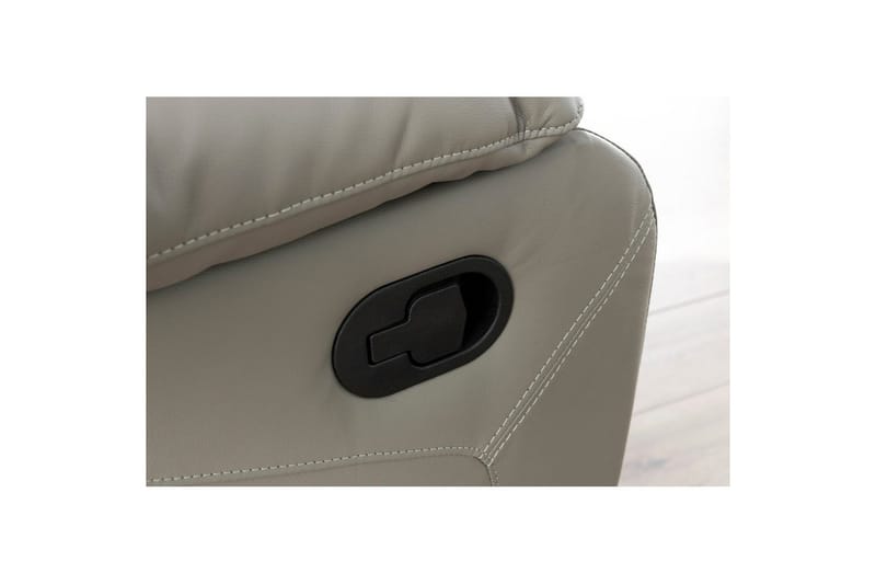Recliner Lannilis Lys grå, PU/tre/metall, Manuell hvilestol - Lys grå, PU/tre/metall, Manuell hvilestol - Møbler - Stoler & lenestoler - Lenestoler - Recliner & kinostol