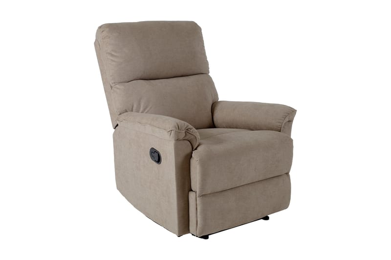 Lenestol GUSTAV 84x92x104cm mørk beige - Recliner & kinostol