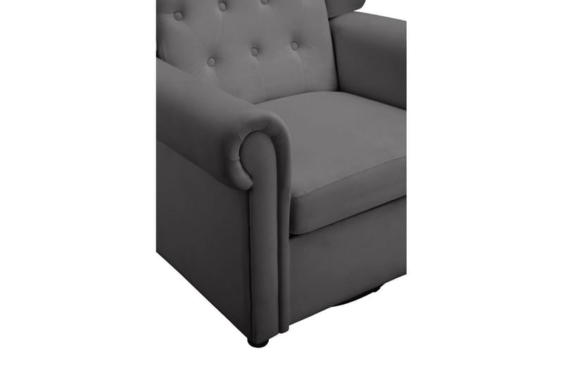 Recliner Lillyse Grå - Grå - Møbler - Stoler & lenestoler - Lenestoler - Liggestol