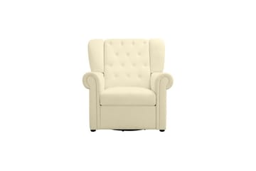 Recliner Lillyse Kremhvit - Kremhvit - Møbler - Stoler & lenestoler - Lenestoler - Ørelappstol