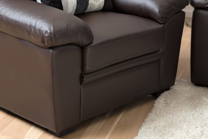 Lindby Lenestol - Brun - Recliner & kinostol - Lenestol skinn