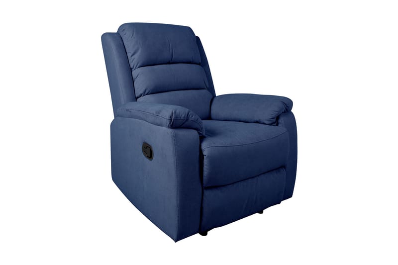 Manuel Recliner Lenestol Manuell Mørkeblå - Møbler - Stoler & lenestoler - Lenestoler - Recliner & kinostol