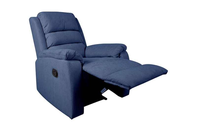 Manuel Recliner Lenestol Manuell Mørkeblå - Møbler - Stoler & lenestoler - Lenestoler - Recliner & kinostol