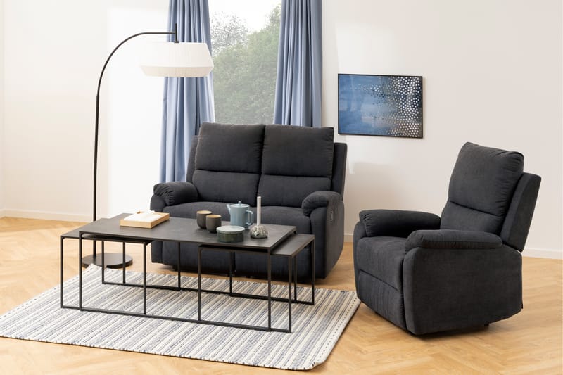 Meherrin Reclinerlenestol - Grå - Møbler - Stoler & lenestoler - Lenestoler - Recliner & kinostol