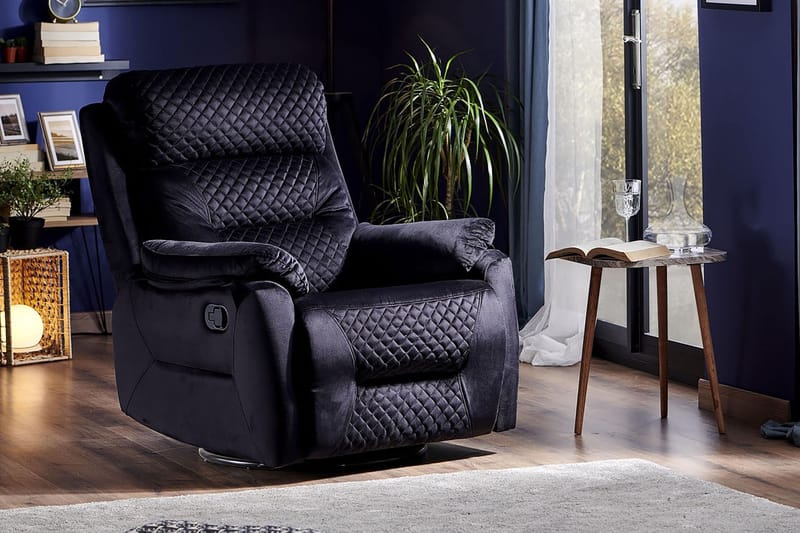 Mereenie Reclinerlenestol - Svart - Recliner & kinostol