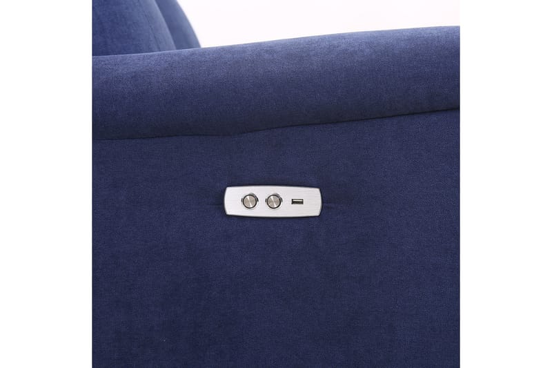 Milo Recliner Lenestol Blå - Møbler - Stoler & lenestoler - Lenestoler - Recliner & kinostol