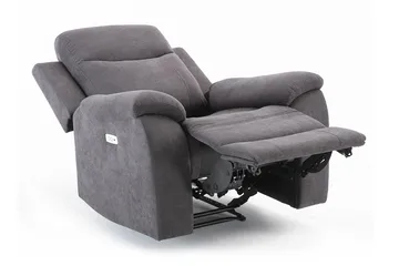Milo Recliner Lenestol Grå - Møbler - Stoler & lenestoler - Lenestoler - Recliner & kinostol