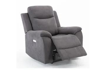Milo Recliner Lenestol Grå - Møbler - Stoler & lenestoler - Lenestoler - Recliner & kinostol
