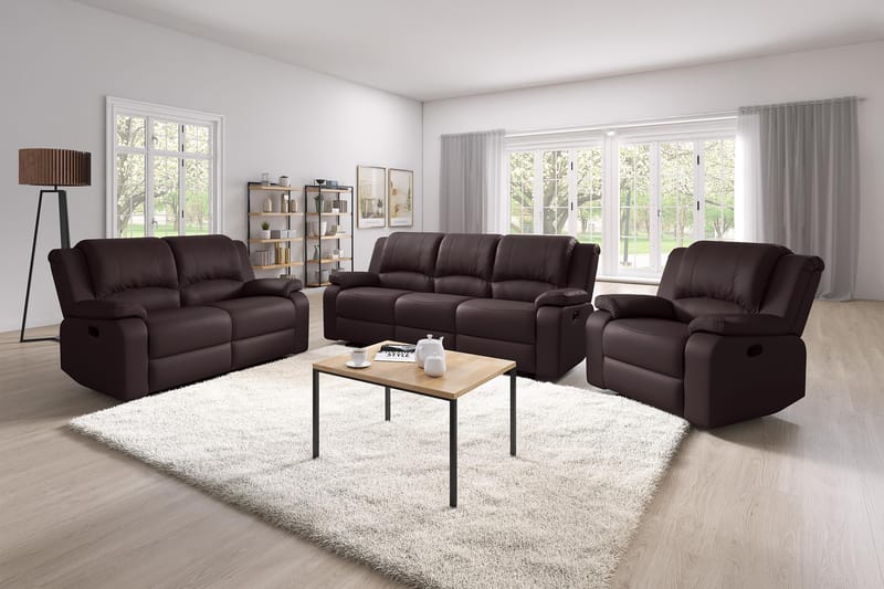 Norbo Reclinerlenestol - Brun - Møbler - Stoler & lenestoler - Lenestoler - Recliner & kinostol
