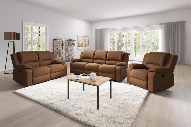 Norbo Reclinerlenestol - Brun - Recliner & kinostol