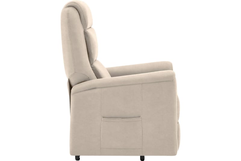 Ockero Reclinerlenestol - Stoff/Kremhvit - Møbler - Stoler & lenestoler - Lenestoler - Recliner & kinostol