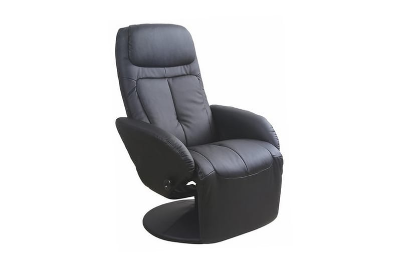 Optima Reclinerlenestol Kunstlær - Svart - Møbler - Stoler & lenestoler - Lenestoler - Recliner & kinostol