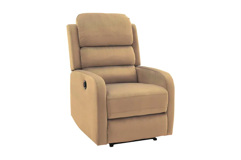 Pegaza Reclinerlenestol Elektrisk, Fløyel/Beige