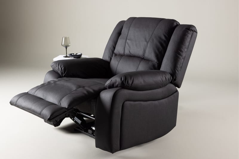 Reclinerfåtölj Comfort Living Black - Møbler - Stoler & lenestoler - Lenestoler - Recliner & kinostol