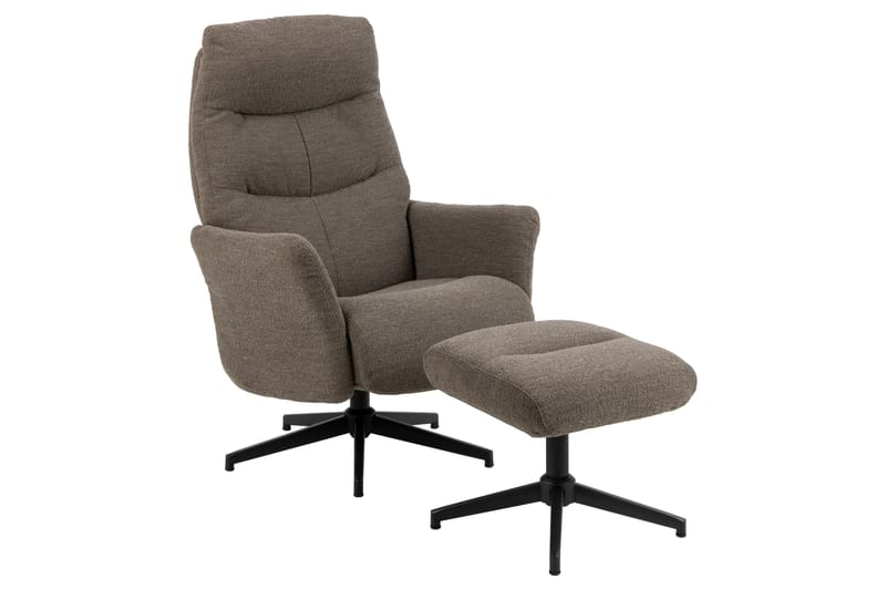 Sakiran Reclinerstol - Grå - Møbler - Stoler & lenestoler - Lenestoler - Recliner & kinostol