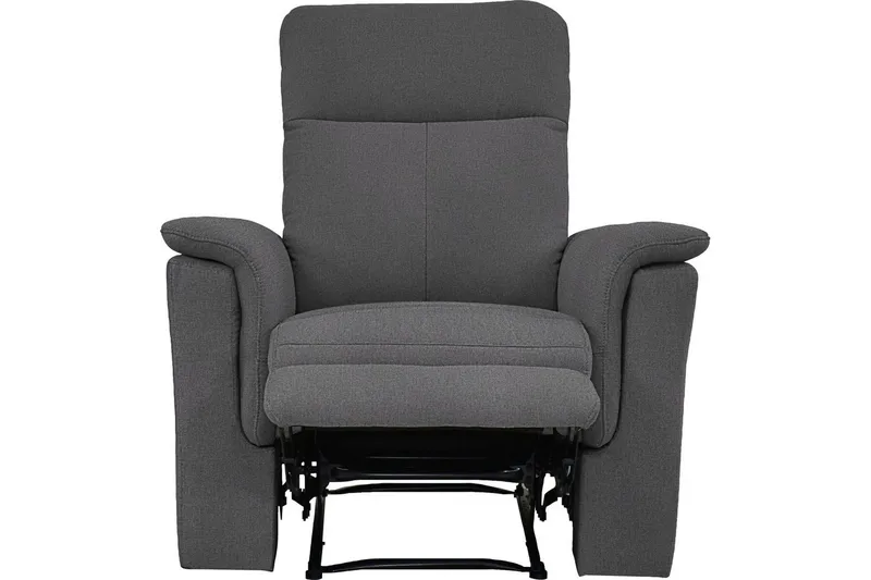 Recliner Southbrook Antrasitt, Stoff/tre/metall, Elektrisk recliner - Antrasitt, Stoff/tre/metall, Elektrisk recliner - Møbler - Stoler & lenestoler - Lenestoler - Recliner & kinostol