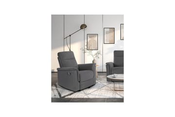 Recliner Southbrook Antrasitt, Stoff/tre/metall, Manuell hvilestol - Antrasitt, Stoff/tre/metall, Manuell hvilestol - Møbler - Stoler & lenestoler - Lenestoler - Recliner & kinostol