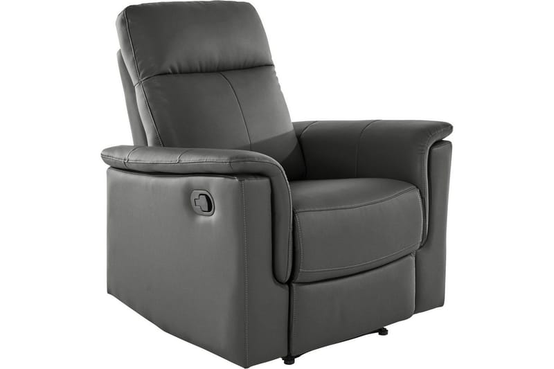 Recliner Southbrook Grå, PU/tre/metall, Manuell hvilestol - Grå, PU/tre/metall, Manuell hvilestol - Møbler - Stoler & lenestoler - Lenestoler - Recliner & kinostol
