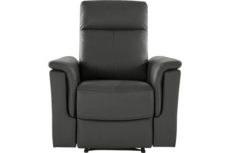 Recliner Southbrook Grå, PU/tre/metall, Manuell hvilestol - Grå, PU/tre/metall, Manuell hvilestol - Møbler - Stoler & lenestoler - Lenestoler - Recliner & kinostol