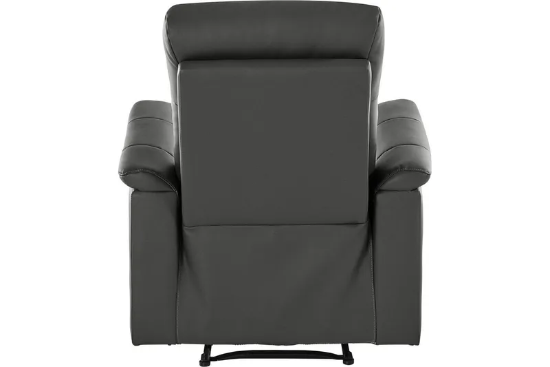 Recliner Southbrook Grå, PU/tre/metall, Manuell hvilestol - Grå, PU/tre/metall, Manuell hvilestol - Møbler - Stoler & lenestoler - Lenestoler - Recliner & kinostol