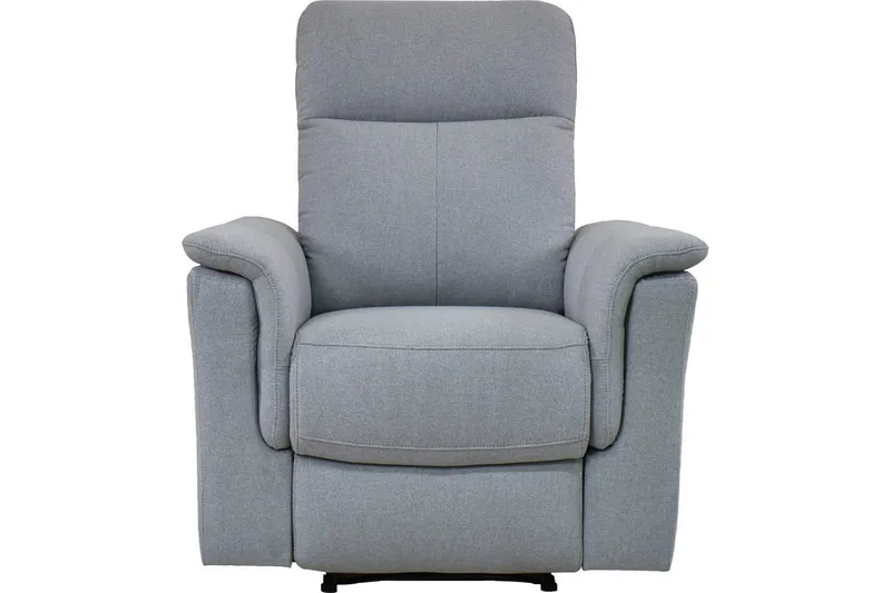 Recliner Southbrook Lys grå, Stoff/tre/metall, Elektrisk recliner, Lys grå, Stoff/tre/metall, Elektrisk recliner