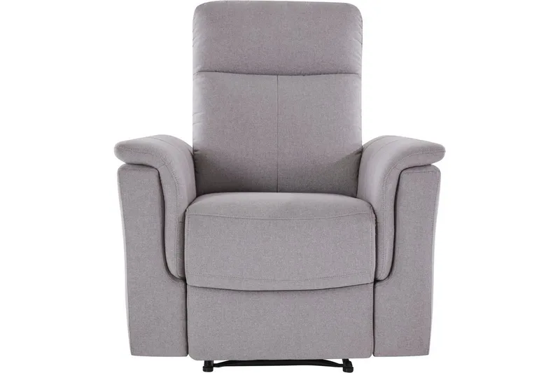 Recliner Southbrook Lys grå, Stoff/tre/metall, Manuell hvilestol - Lys grå, Stoff/tre/metall, Manuell hvilestol - Møbler - Stoler & lenestoler - Lenestoler - Recliner & kinostol