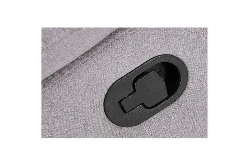 Recliner Southbrook Lys grå, Stoff/tre/metall, Manuell hvilestol - Lys grå, Stoff/tre/metall, Manuell hvilestol - Møbler - Stoler & lenestoler - Lenestoler - Recliner & kinostol