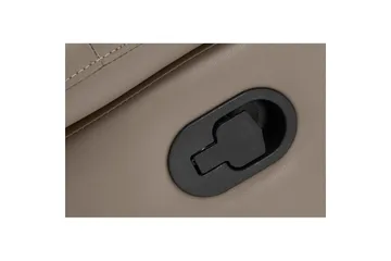 Recliner Southbrook Lys grå, PU/tre/metall, Manuell hvilestol - Lys grå, PU/tre/metall, Manuell hvilestol - Møbler - Stoler & lenestoler - Lenestoler - Lenestol skinn