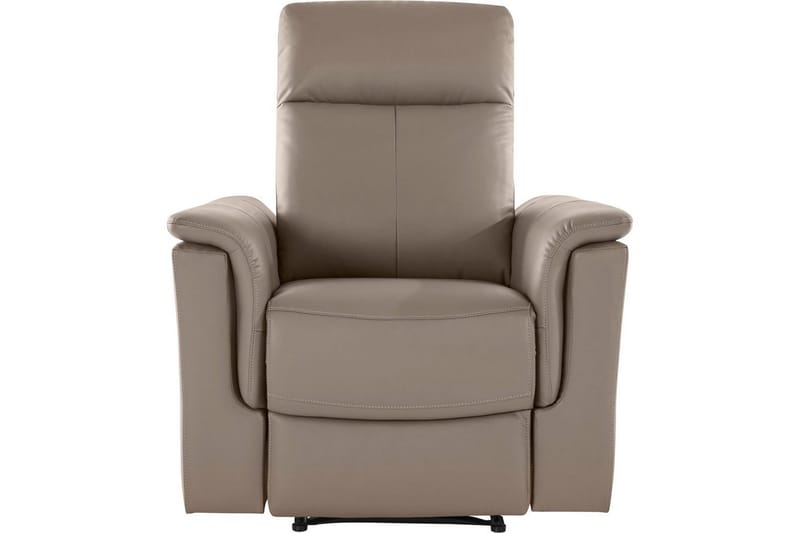 Recliner Southbrook Lys grå, PU/tre/metall, Manuell hvilestol - Lys grå, PU/tre/metall, Manuell hvilestol - Møbler - Stoler & lenestoler - Lenestoler - Lenestol skinn