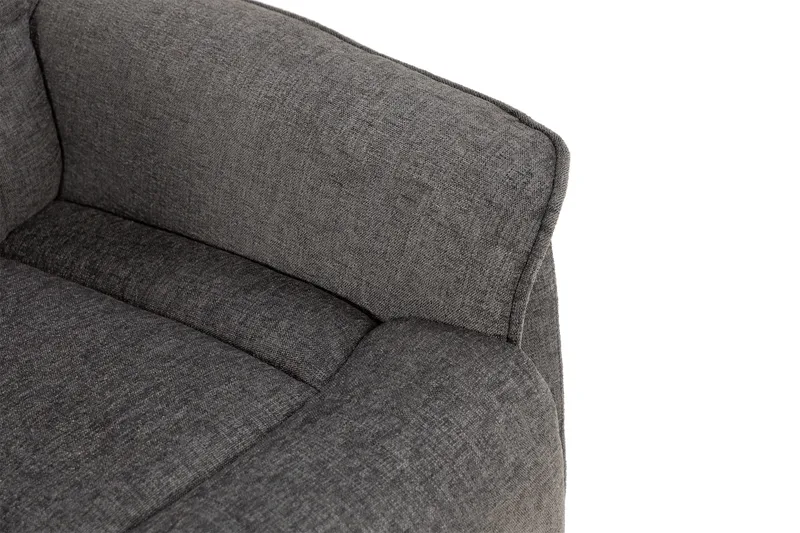 Umeå Lenestol Snurr & Gyng - Stoff Grå - Møbler - Stoler & lenestoler - Lenestoler - Recliner & kinostol